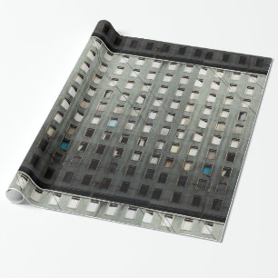 Papel De Regalo Gris de la vida de ciudad