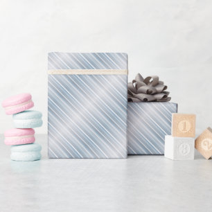 Papel De Regalo Gris de rayas estilizadas
