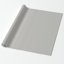 Papel De Regalo Gris Francés Claro Color Sólido