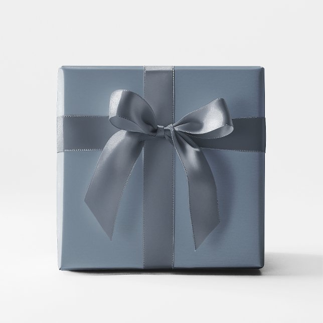 Papel De Regalo Gris pizarra (Slate Gray Wrapping Paper)