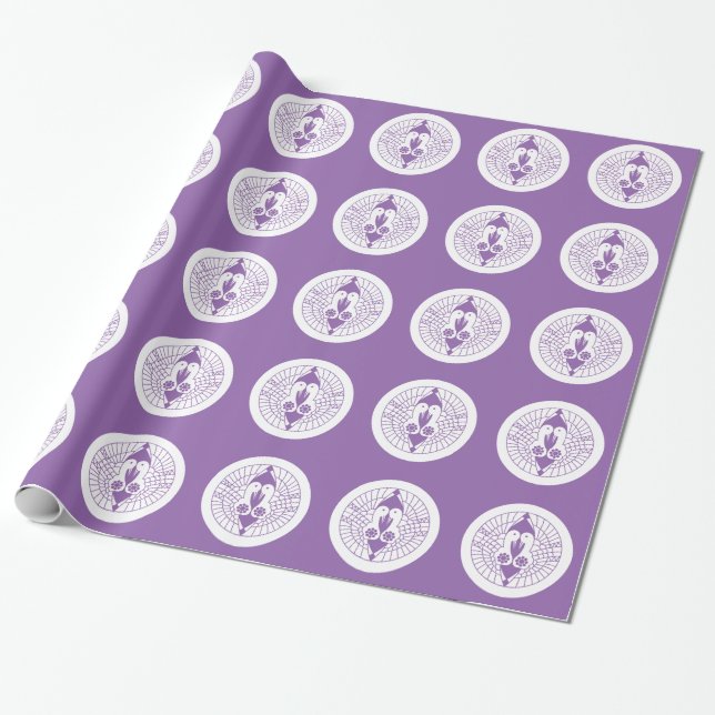 Papel De Regalo Grulla del sur (Desenrollado)