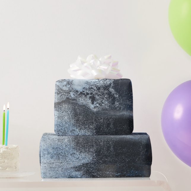 Papel De Regalo Grungy Resumen Diseño de pintura (Regalos de fiesta)