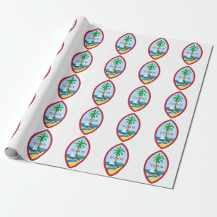 Papel De Regalo Guam Seal