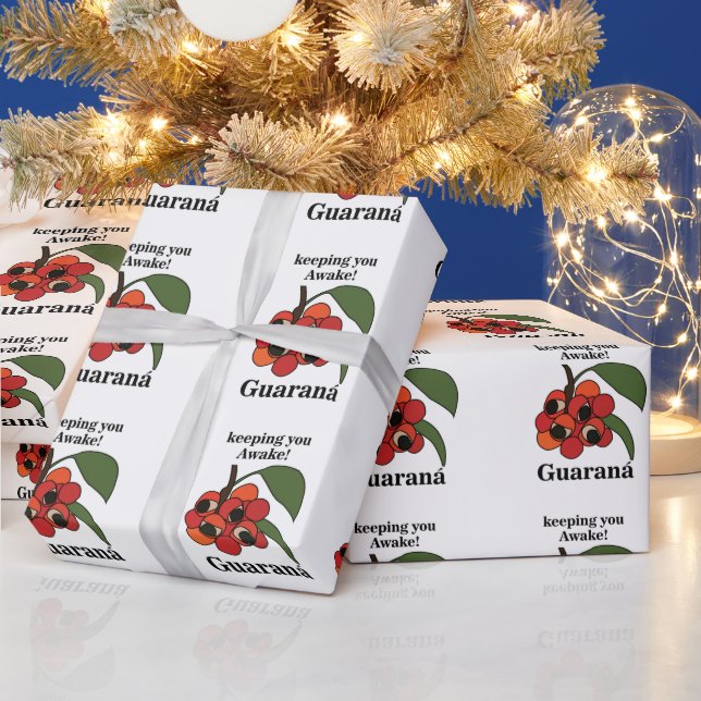 Papel De Regalo Guarana Plant Botanical (Vacaciones)