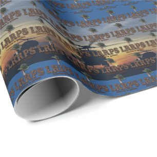 Papel De Regalo Guardabosques del ejército aerotransportados LRPS