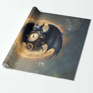 Papel De Regalo Guardián de la luna – Murciélago steampunk