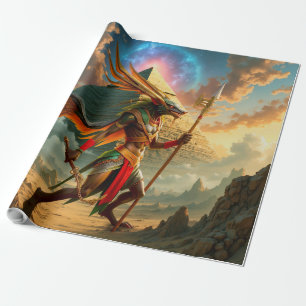 Papel De Regalo Guardián de la Puerta Celestial – Anubis