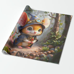 Papel De Regalo Guardián iluminado por la luna de pequeñas maravil
