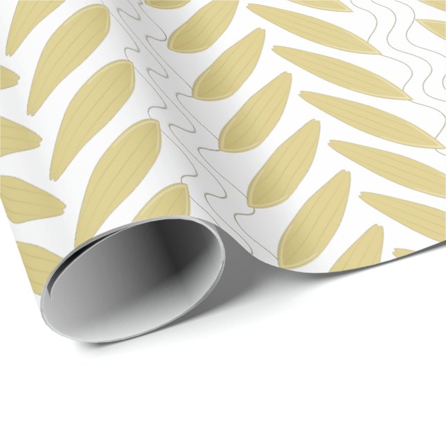 Papel De Regalo Guay de tablas de surf de madera retro (Esquina del rollo)