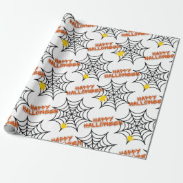 Papel De Regalo Guay Halloween Spider Web