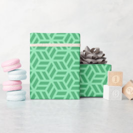 Papel De Regalo Guay Monograma Geométrico Romántico Niños Cumpleañ