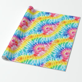 Papel De Regalo Guay Stripe Swirls Tie Dye