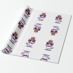 Papel De Regalo Guay y la pila de crepes para equilibrar gatos div