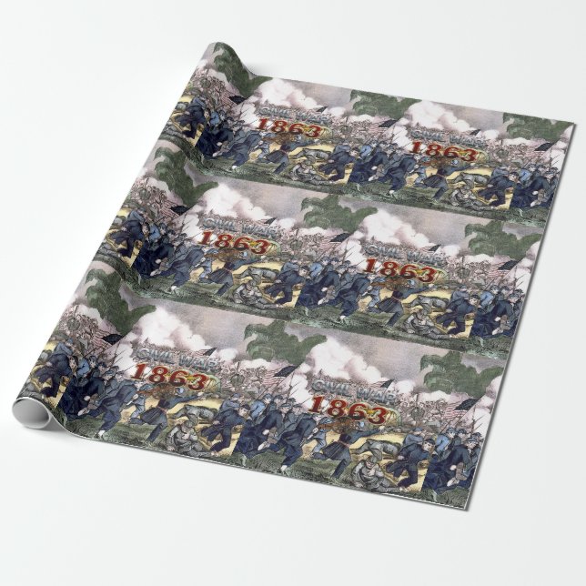 Papel De Regalo Guerra civil 1863 de ABH (Desenrollado)