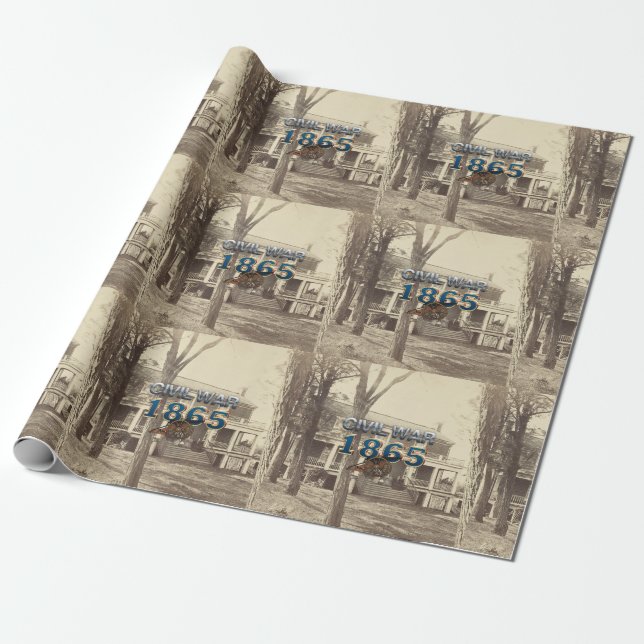 Papel De Regalo Guerra civil 1865 de ABH (Desenrollado)