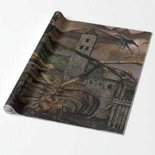 Papel De Regalo Guerra de Dragon