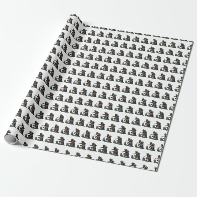Papel De Regalo Gúgol (Desenrollado)