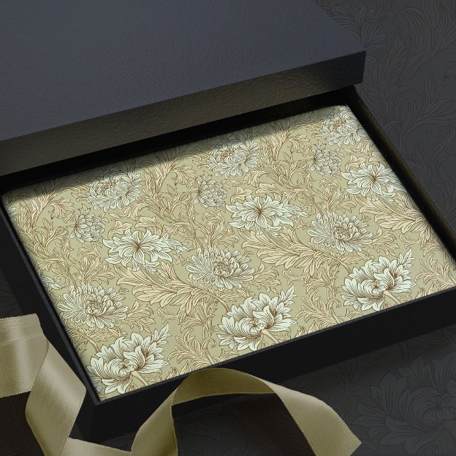 Papel De Regalo Guillermo Morris Chrysanthemum Pattern Wraping Pap (Subido por el creador)