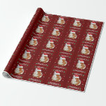 Papel De Regalo Guinea Pig Ugly Christmas Sweater Merry Pigmas<br><div class="desc">Guinea Pig Ugly Christmas Sweater Merry Pigmas</div>