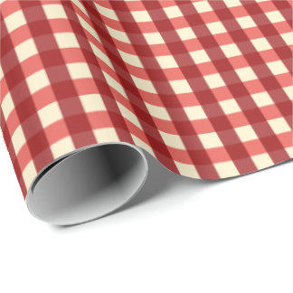 Papel De Regalo Guinga roja