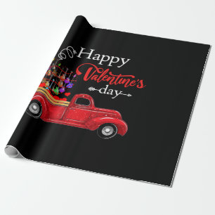 Papel De Regalo Guitariano Feliz Día de San Valentín Cumpleaños de