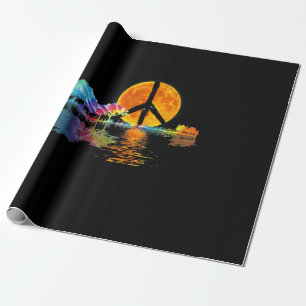 Papel De Regalo Guitarista Guitarra Lake Shadow Peace Guitarra de 