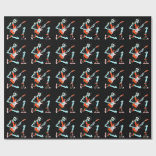 Papel De Regalo Guitarista Robot