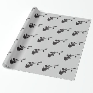 Papel De Regalo Guitarra -