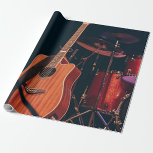 Papel De Regalo Guitarra Acústica de Guay