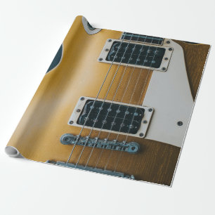 Papel De Regalo Guitarra Acústica Increíble