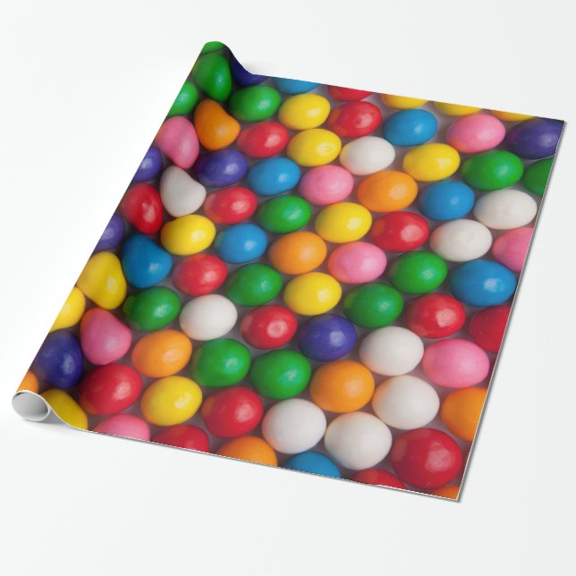 Papel De Regalo Gumballs (Desenrollado)
