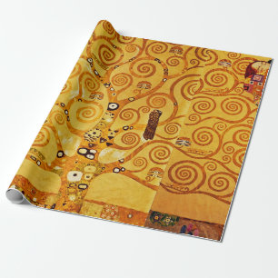 Papel De Regalo Gustav Klimt Árbol de la Vida: Simbolista Art Nouv