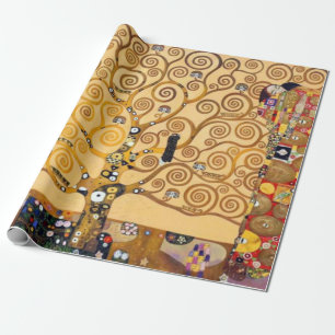 Papel De Regalo Gustav Klimt, Árbol De Vida