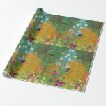 Papel De Regalo Gustav Klimt Bauerngarten Bella Artes del Jardín d<br><div class="desc">Gustav Klimt Bauerngarten Bella Artes Jardín de flores Papel de envolver</div>