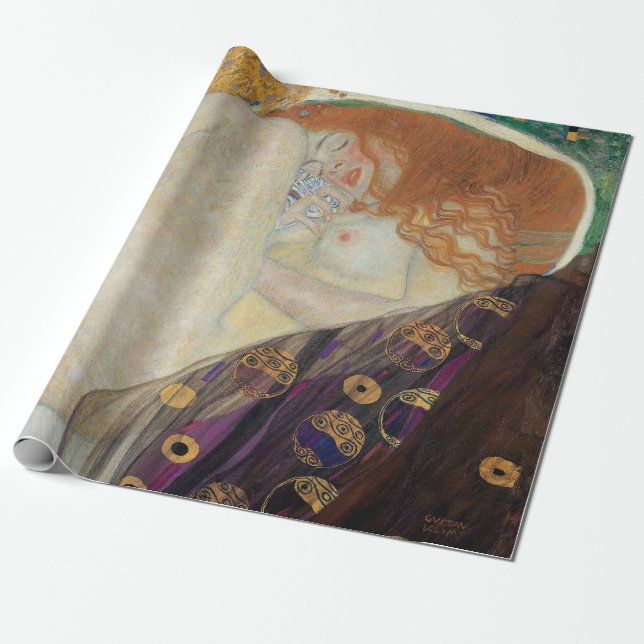 Papel De Regalo Gustav Klimt - Danae (Desenrollado)