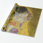 Papel De Regalo Gustav Klimt - El beso<br><div class="desc">El beso/Der Kuss - Gustav Klimt en 1907-1908</div>