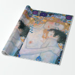 Papel De Regalo Gustav Klimt - Madre e hijo<br><div class="desc">Madre e hijo (detalle de las tres edades de la mujer) - Gustav Klimt,  Oil on Canvas,  1905</div>