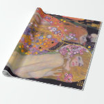 Papel De Regalo Gustav Klimt - Serpientes de Agua II<br><div class="desc">Serpientes de Agua II / Wasserschlangen II - Gustav Klimt,  Petróleo sobre lienzo,  1904-1907</div>
