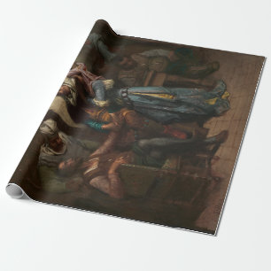 Papel De Regalo Gustave Doré Don Quijote y Sancho Panza
