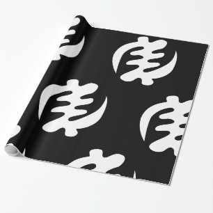 Papel De Regalo Gye Nyame Dios es Símbolo Adinkra Supremo