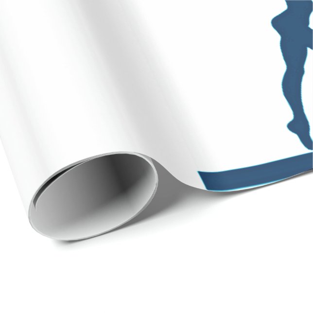 Papel De Regalo Gymnastics Balance Beam (Esquina del rollo)