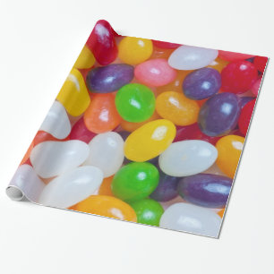 Papel De Regalo Habas de jalea - fondo de la haba de Pascua de los