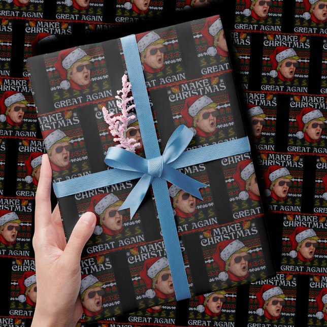 Papel De Regalo Hacer a los Navidades grandes de nuevo Donald Trum (Subido por el creador)