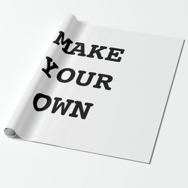 PAPEL DE REGALO HACER LO SUYO (Desenrollado)