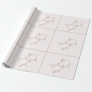 Papel De Regalo ¡Haciendo el asunto de las dang! Boda de Rubor