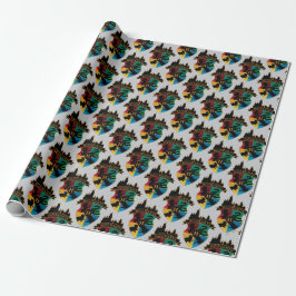 Papel De Regalo HACIENTES™ Castillo Escudo Insignia para el Orgull