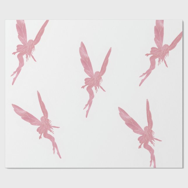 Papel De Regalo Hada 🧚‍♀️  (Superficie plana)