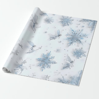 Papel De Regalo Hadas de invierno extravagantes