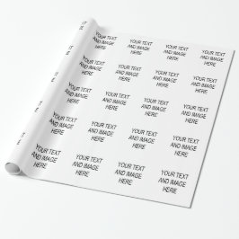 Papel De Regalo Haga su propio personalizado personalizado