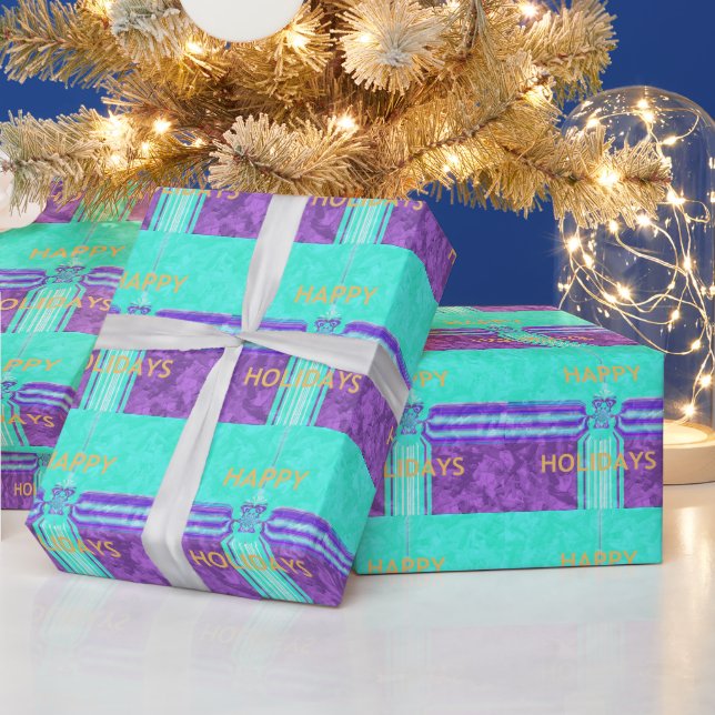 Papel De Regalo Hakuna Matata Felices Fiestas (Vacaciones)